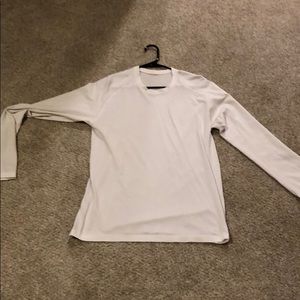 Lululemon Men’s White Medium Long Sleeve